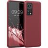 kwmobile Custodia Compatibile con Xiaomi Mi 10T / Mi 10T Pro Cover - Back Case per Smartphone in Silicone TPU - Protezione Gommata - rosso rabarbaro