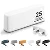 V VOOXA VOOXA Tappi per fessura acqua 25 pezzi, 20-34x5 mm, RAL 9016 Bianco