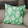 BonaMaison Fodera per Cuscino Verde petrolio e bianco Cotone e Copricuscini Federa per Divano Casa Soggiorno Camera da Letto Decorazione Interni ed Esterni, Dimensioni: 50x50 - Prodotta in Turchia