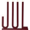 Star Lampada per Finestra, Colore: Rosso