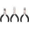 Vaessen Creative - Set di 3 pinze per Realizzazione Gioielli, 7,5 cm