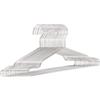 Amazon Basics Grucce appendiabiti in acciaio inox, Confezione da 20, Cromate