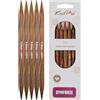 Knitpro Symfonie, Ferri da maglia in legno, 15 cm e 20 cm, Multicolore, 8 mm