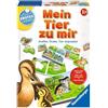 Ravensburger 24731 - My animal to me - gioco di puzzle per i più piccoli - gioco per bambini di 1 e 1/2 anni, giocoso primo apprendimento per 1-4 giocatori