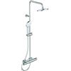 Ideal Standard A7230AA Ceratherm t50 Colonna doccia con miscelatore termostatico esterno, cromo