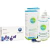 CooperVision Biofinity CooperVision (6 lenti) + 2 x Solunate Multi-Purpose 400 ml con portalenti