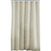 Douceur d'Intérieur 1800696 - Tenda da doccia con ganci, in poliestere, 180 x 200 cm, colore: Talpa