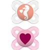 MAM Baby MAM SUCCHIETTO ORIGINAL START 0-2 MESI SILICONE FEMMINA 2 PEZZI
