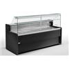 Ristosubito Banco alimentare refrigerato ideale per salumi formaggi e gastronomia Zoin Modello Tibet TB250PSSG Vetro dritto fisso Refrigerazione statica con cella di ricerva Gruppo incorporato