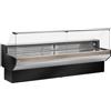 Ristosubito Banco alimentare refrigerato ideale per salumi formaggi e gastronomia Zoin Modello Patagonia PT250PSCG Vetro dritto fisso Refrigerazione ventilata con cella di ricerva Gruppo incorporato