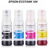 Epson FLACONE INCHIOSTRO PIGMENTATO COMPATIBILE EPSON 104 C13T00P240 T104CY CIANO ECOTANK ET-2710 70ML