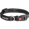 Camon Collare per cani Camon LowTension Reflex nero, 15x260/400mm