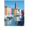 Art Group L' Arte Gruppo Margaret Heath (i Colori di Burano) - Stampa Artistica 40 x 50 cm, Carta, Multicolore, 40 x 50 x 1.3 cm