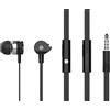 Techly Auricolari Techly In-Ear con microfono Nero