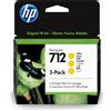 Hp Cartuccia Hp 712 3x29ml Giallo [3ED79A]