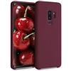 kwmobile Custodia Compatibile con Samsung Galaxy S9 Plus Cover - Back Case per Smartphone in Silicone TPU - Protezione Gommata - rosso fulvo