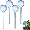 Relaxdays Set 4 Sfere per Irrigazione, Dosatori d'Acqua per Piante da Vaso, Durata 2 Settimane, in Plastica, blu