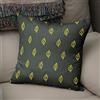 BonaMaison Fodera per Cuscino Giallo neon e fumo Cotone e Copricuscini Federa per Divano Casa Soggiorno Camera da Letto Decorazione Interni ed Esterni, Dimensioni: 50x50 - Prodotta in Turchia