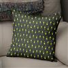 BonaMaison Fodera per Cuscino Giallo neon e fumo Cotone e Copricuscini Federa per Divano Casa Soggiorno Camera da Letto Decorazione Interni ed Esterni, Dimensioni: 50x50 - Prodotta in Turchia