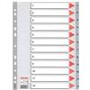 esselte Divisori per rubrica Esselte A4 PPL numerica 1-12 100106