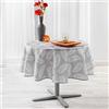 Douceur d'Intérieur LIFETTE - Tovaglia Rotonda, 180 cm, Colore: Grigio