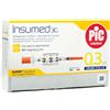Pic Solution SIRINGA PER INSULINA PIC INSUMED 0,3 ML 100 UI SPAZIO ZERO AGO 31 GAUGE 8 MM 3 SACCHETTI DA 10 PEZZI