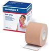 Leukoplast BENDA ADESIVA LEUKOTAPE K PER TAPING FISIOTERAPICO LARGHEZZA 5 CM LUNGHEZZA 5 M COLOR CARNE IN ROTOLO