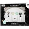 CHICCO SET PAPPA BLACK&WHITE 18M+ PLANETS