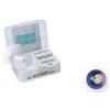 INVERNESS ORECCHINI PALLINA CRISTALLO 4MM ANODIZZATO BLU TITANIO R530C