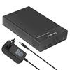 Tccmebius TCC-S863-DE USB 3.0 a SATA Esterno Alloggiamento per Disco Rigido per 2.5 3.5 Pollice HDD SATA I/II/III SSD (Massimo 20TB), Supporta UASP, Sonno Automatico, Installazione Senza Attrezzi