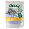 Oasy gatto wet bustina bocconcini pollo 85 gr