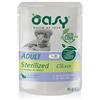 Oasy gatto wet bustina bocconcini sterilized pollo 85 gr