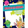 Cloud Forest Press Blocco da Disegno A4 con 100 Fogli Bianchi per Bambini e Ragazzi
