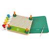 Hape Nature Fun - Kit per pressare i fiori in legno e bioplastica - Set artistico di stampa fai da te per bambini dai 5 anni