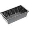 Master Class MasterClass Crusty Bake Teglia forata per pagnotte senza PTFE, PFOA e BPA, in robusto acciaio al carbonio da 1 mm, 2 lb, 21cm x 11cm x 7cm, grigio
