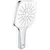 Grohe Rainshower 130 SmartActive Cube 26551LS0 Soffione Doccia a 3 Getti, No Ecojoy, No Supporto, Bianco Squadrato, 130 mm, 1 Pezzo