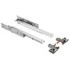 GTV Guide per cassetti estraibili completi, 400 mm, sistema a binario Soft-Close, guida per il montaggio scorrevole, portata fino a 30 kg, 1 set = 2 pezzi