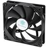 SilverStone SST-FN121-P - Ventola regolabile serie FN 120mm, Low Noise, High Airflow, 9 pale, nero