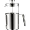 WMF Kult Coffeepress 1 l, French Press, caffettiera per 6 Tazze, Vetro, Acciaio Inox Cromargan opacizzato, Lavabile in lavastoviglie
