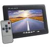 tempo di saldi Monitor 7 Pollici Portatile per Auto e Videosorveglianza - Schermo per Telecamere con Telecomando, 2 Ingressi AV, Alimentazione 12V e 220V, Mini Monitor LCD per Retrocamera con Staffa