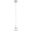Eglo 93708 Lampada a sospensione a sfera, metallo, colore: trasparente, led, vetro