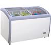Amitek Congelatore a pozzetto - mod. ax400cfg - capacità lt. 400 - potenza w 220 - dimensioni esterne cm l 126 x p 70,5 x 87,5 h - peso kg 67 - dotazione di serie: n. 4 cestelli cm l 49 x p 22 x 19h