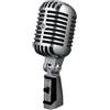 Shure 55sh Serie II Iconic Unidyne Dynamic Vocal Microfono, Mic classico e vintage con modello polare direzionale cardioide per spettacoli dal vivo
