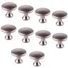 SOTECH 10 x SO-TECH® Pomello per Mobile DENISE Finitura Acciaio Inox Opaco Ø 29 mm - il Design incontra la Funzionalità -