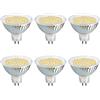 Akynite MR16 GU5.3 5W 12V LED Luce Naturale 4000K, Ø50mm, 120 Gradi, 500LM, GU5.3 35W 50W Alogene Equivalente, Faretto LED MR16 12V AC DC Lampadina per Bagno Cucina, non-dimmerabile, set di 6