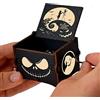 Cuzit Carillon in legno con melodia This is Halloween giocattolo The Nightmare Before Christmas con manovella a mano incisa vintage carillon musicale in legno giocattolo regali per Halloween