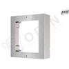 Hikvision DS-KD-ACW1/S Cornice a parete in acciaio inox per 1 modulo