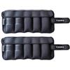 TOORX Coppia Polsiere/Cavigliere Appesantite 2 x 2,5 kg con Pesi Estraibili - Totale 5 Kg