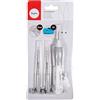 Rayher punch needle set, aghi per punzonatura, set ricamo per principianti, regolabile, per lavori manuali di ricamo, 69226000