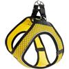 HUNTER HILO COMFORT BVB - Imbracatura per cani in tessuto 3D, riflettente, S-M, giallo